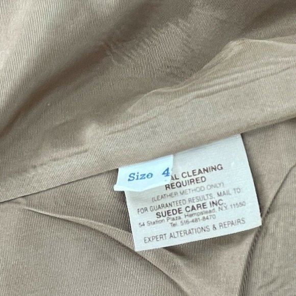 SUEDE Tan Blazer - Picture 6 of 8
